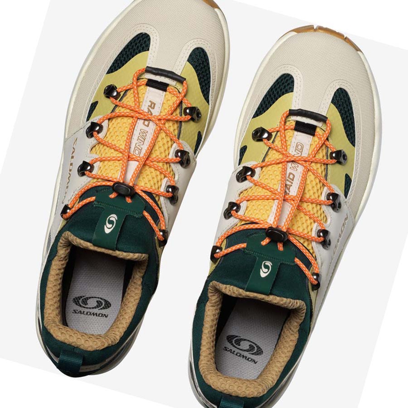Baskets Salomon RAID WIND Femme Beige | HFUJNGE-54