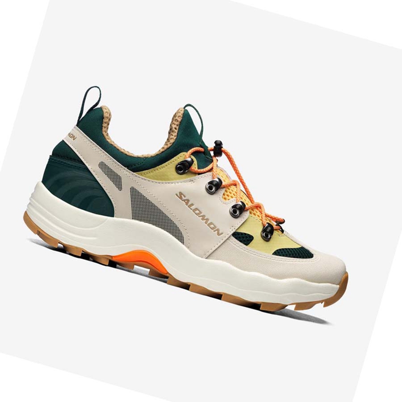 Baskets Salomon RAID WIND Femme Beige | HFUJNGE-54
