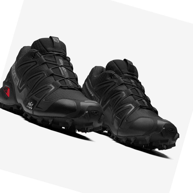 Baskets Salomon SPEEDCROSS 3 Femme Noir | QAWJTIM-54