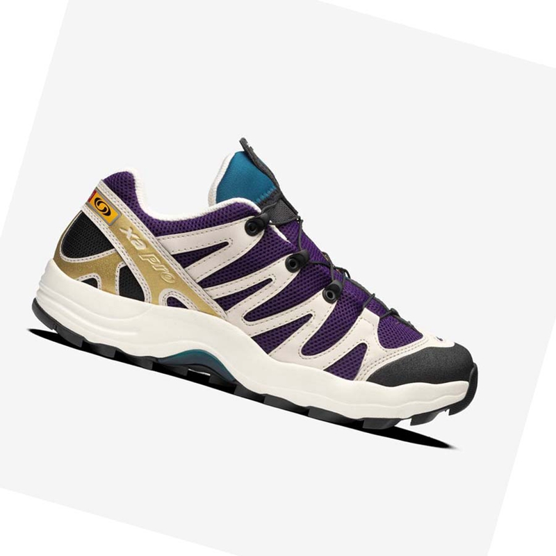Baskets Salomon XA PRO 1 Femme Violette Bleu | EAPMBCX-78