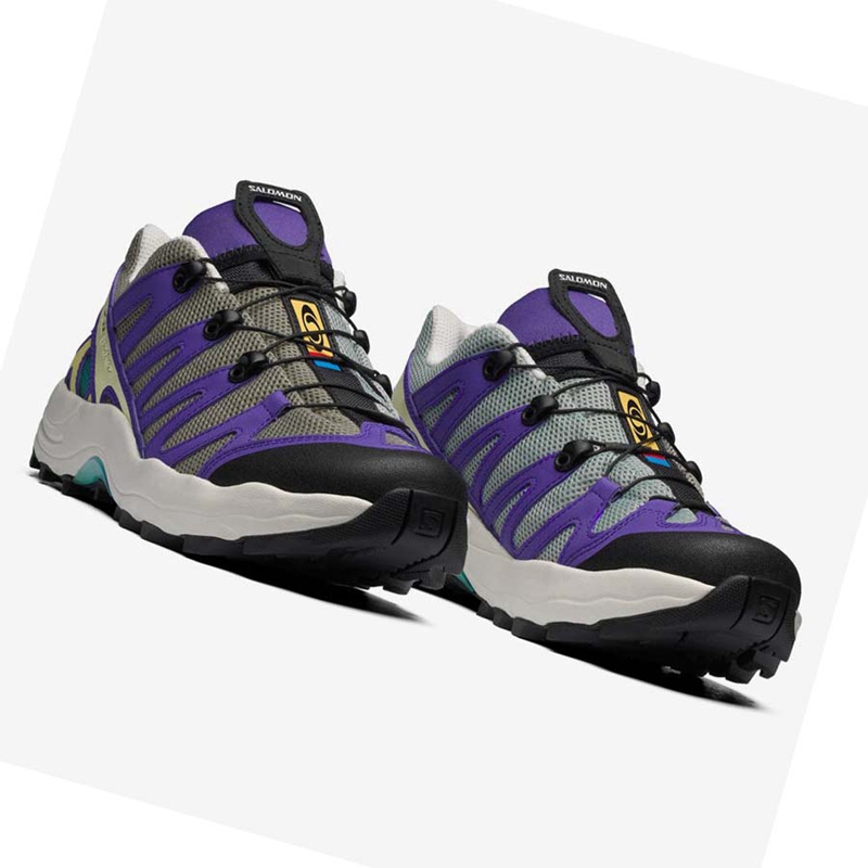 Baskets Salomon XA PRO 1 Homme Violette Grise | IONGKVY-98
