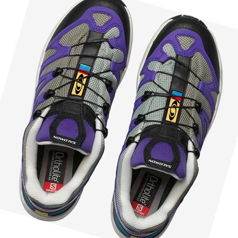 Baskets Salomon XA PRO 1 Homme Violette Grise | IONGKVY-98