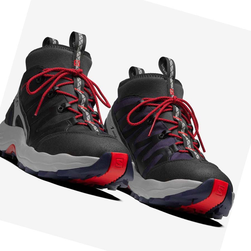 Baskets Salomon XA PRO 1 MID GORE-TEX Femme Noir | AJSMOWT-40