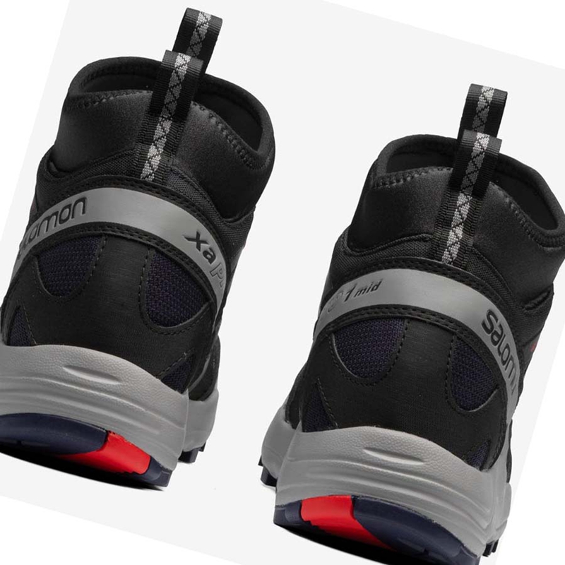 Baskets Salomon XA PRO 1 MID GORE-TEX Femme Noir | AJSMOWT-40
