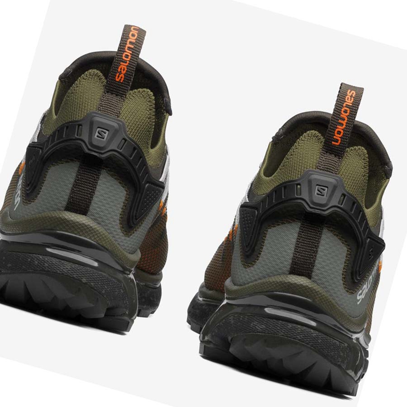 Baskets Salomon XT-RUSH Homme Vert Olive | DEMZNKO-50