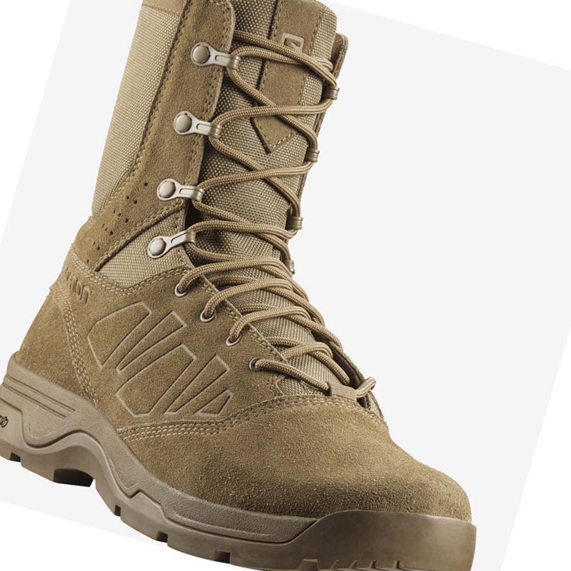 Bottes Salomon GUARDIAN FORCES WIDE Homme Marron | ESGWAVK-96