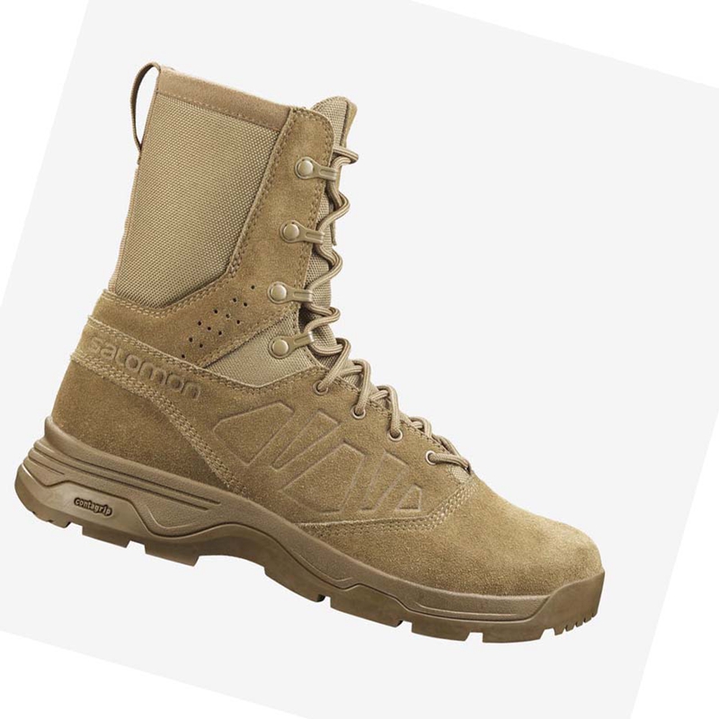 Bottes Salomon GUARDIAN FORCES WIDE Homme Marron | ESGWAVK-96