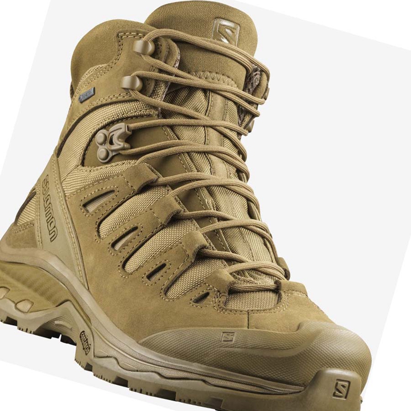 Bottes Salomon QUEST 4D GORE-TEX FORCES 2 Homme Marron | ORPUGVT-01