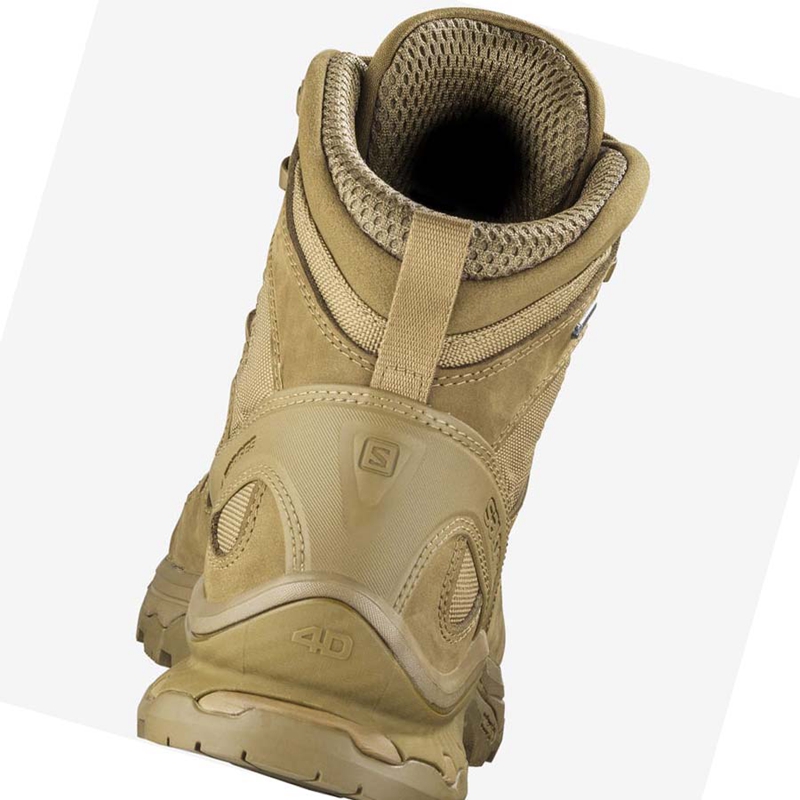 Bottes Salomon QUEST 4D GORE-TEX FORCES 2 Homme Marron | ORPUGVT-01