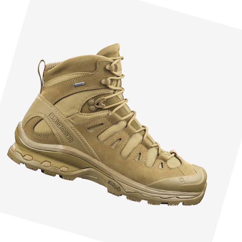 Bottes Salomon QUEST 4D GORE-TEX FORCES 2 Homme Marron | ORPUGVT-01