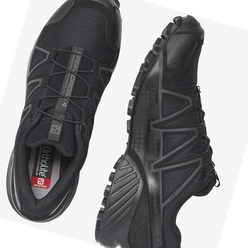 Bottes Salomon SPEEDCROSS 4 WIDE FORCES Homme Noir | RPYAVGW-40