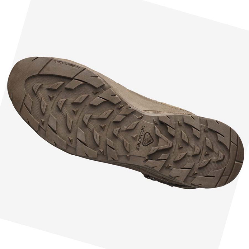 Bottes Salomon X ALP GORE-TEX FORCES Homme Marron | JDZSIVQ-78