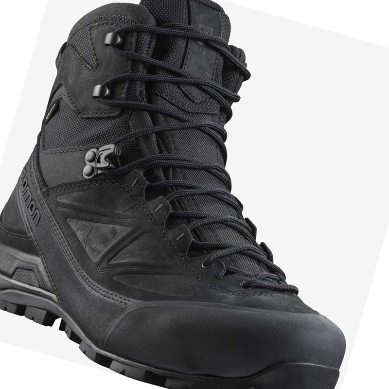 Bottes Salomon X ALP GORE-TEX FORCES Homme Noir | SVGJFKZ-06