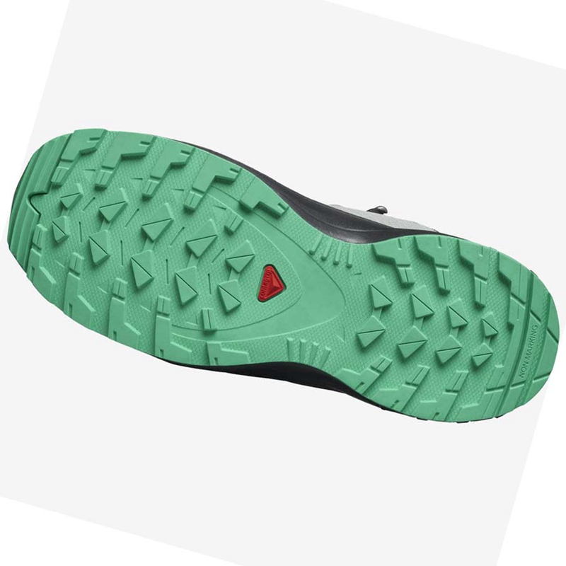 Chaussures Randonnée Salomon OUTWARD CLIMASALOMON™ WATERPROOF Enfant Menthe | VUACNZF-93