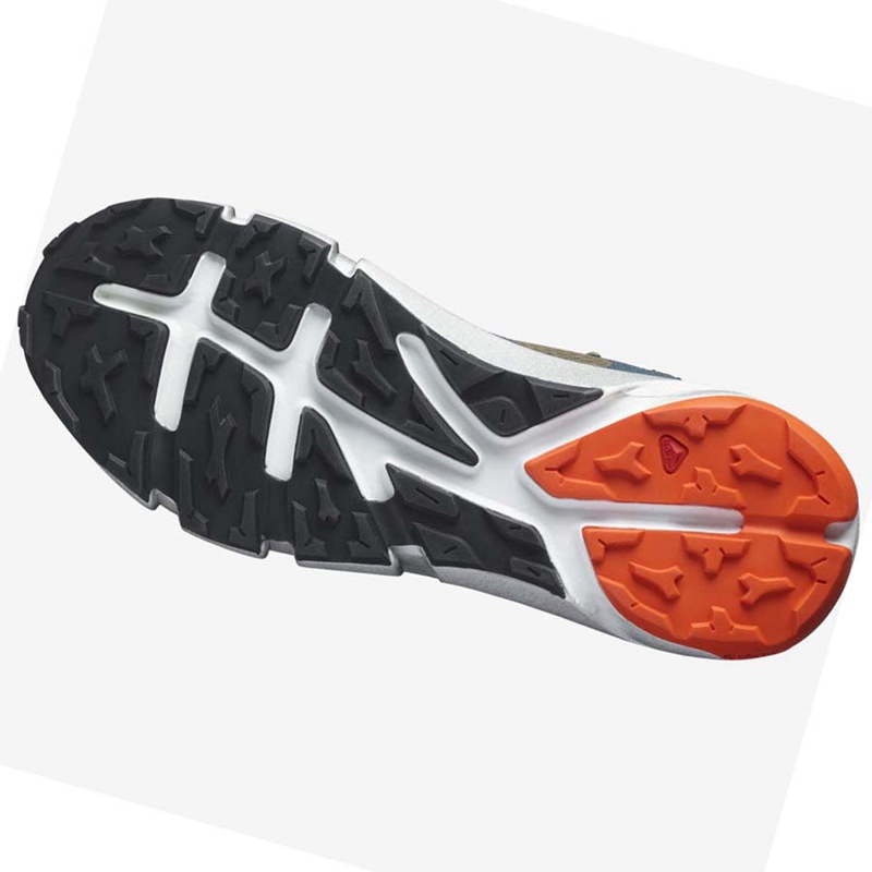 Chaussures Randonnée Salomon PREDICT HIKE MID GORE-TEX Homme Vert Foncé Vert Olive | PXRQGNW-14