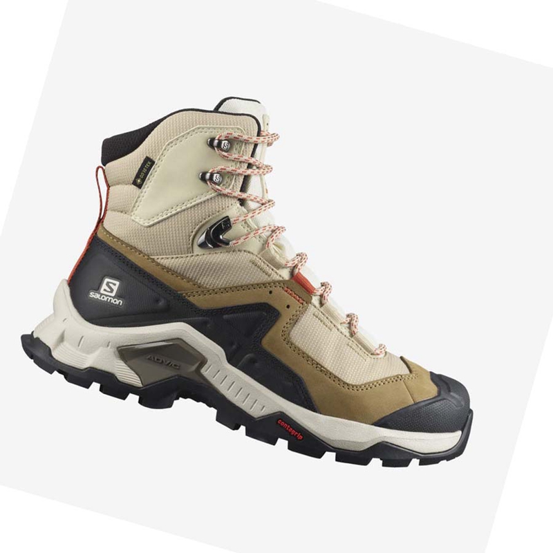 Chaussures Randonnée Salomon WoQUEST ELEMENT GORE-TEX Femme Marron | VIHJSYC-20