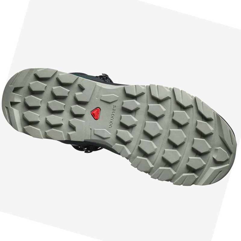 Chaussures Randonnée Salomon WoVAYA MID GORE-TEX Femme Vert | YSNLUKG-08