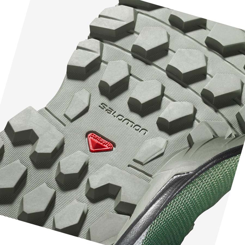 Chaussures Randonnée Salomon WoVAYA MID GORE-TEX Femme Vert | YSNLUKG-08