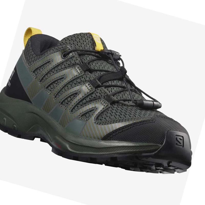 Chaussures Randonnée Salomon XA PRO V8 Enfant Noir | LPNIQZK-43