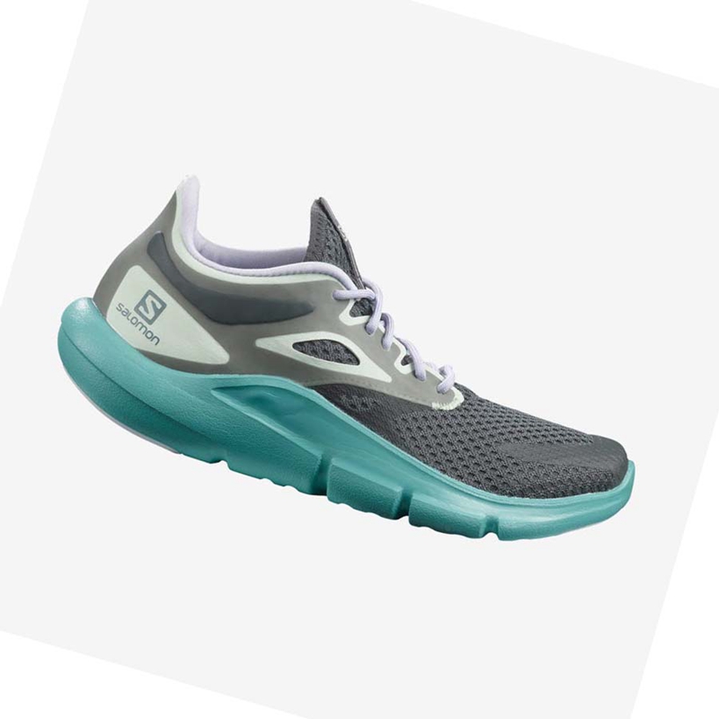 Chaussures Running Salomon PREDICT MOD Femme Vert | DQZYFNV-74
