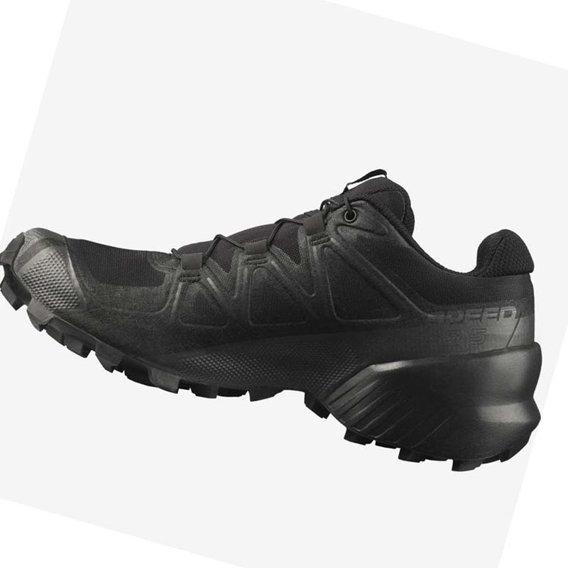 Chaussures Trail Running Salomon SPEEDCROSS 5 Femme Noir | SIKDUYA-59