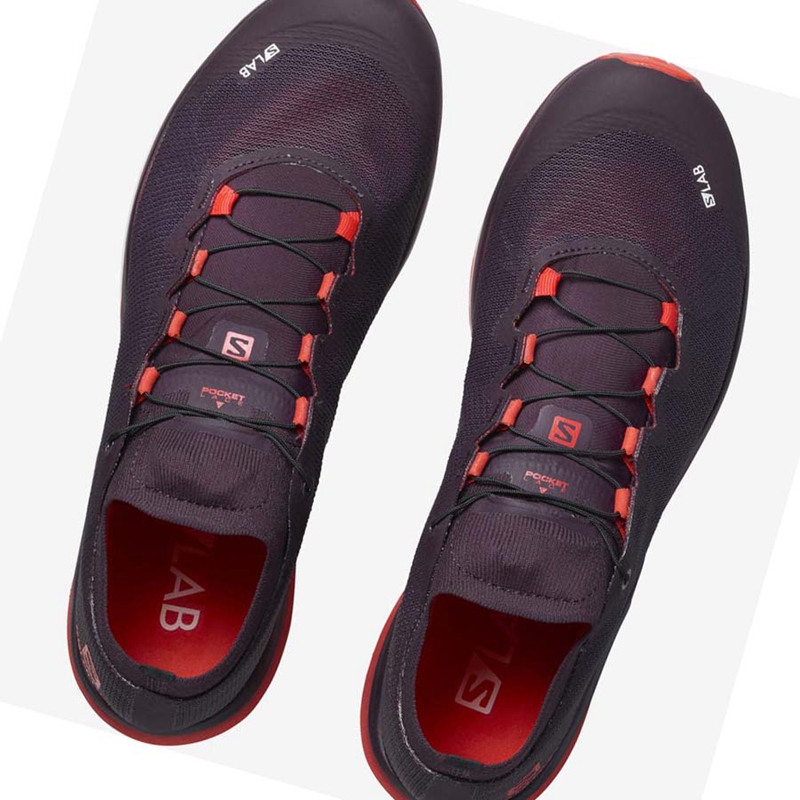 Chaussures Trail Running Salomon S/LAB ULTRA 3 Homme Violette | GSBIKXE-49