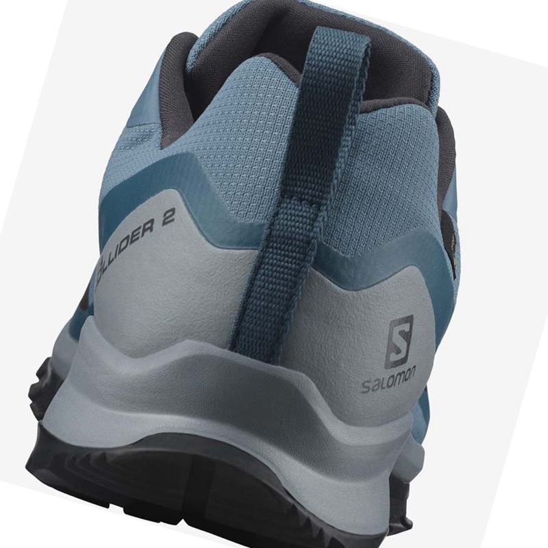Chaussures Trail Running Salomon XA COLLIDER 2 GORE-TEX Homme Bleu | UPSNKCY-97
