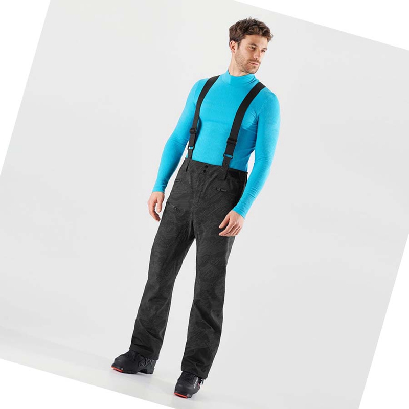 Pantalons De Ski Salomon OUTLAW 3L Homme Noir | BNGVYLJ-46