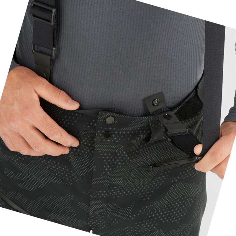 Pantalons De Ski Salomon OUTLAW 3L Homme Noir | BNGVYLJ-46