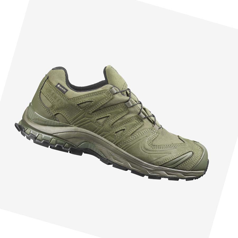 Bottes Salomon XA FORCES GORE-TEX Homme Vert | LADQWBJ-98