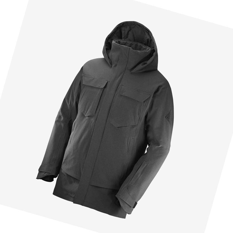 Vestes De Ski Salomon STANCE CARGO Homme Noir | SYGFHID-53